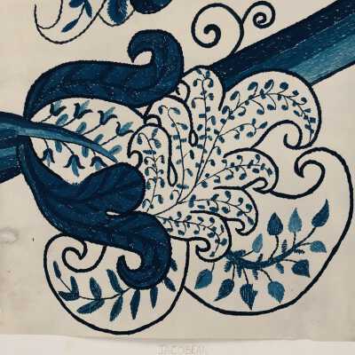 Art Study for Jacobean Crewel