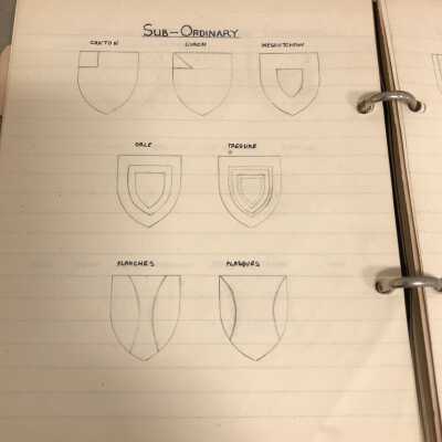 Heraldry notebook