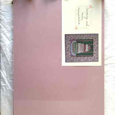 Smocking and Fabric Manipulation Sampler Book