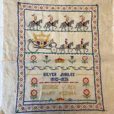 Cross stitch Silver Jubilee