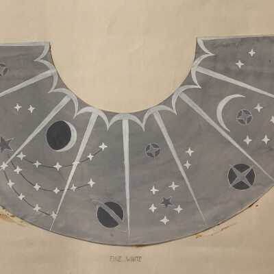 Art Study for a fine whitework collar