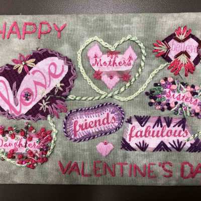 Ann Bernard, Valentine's Day Appliqué