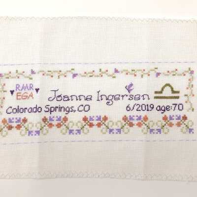 Joanne Ingerson, Band Sampler Band, 2019