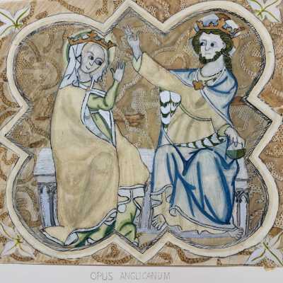 Art Study for an Opus Anglicanum Embroidery