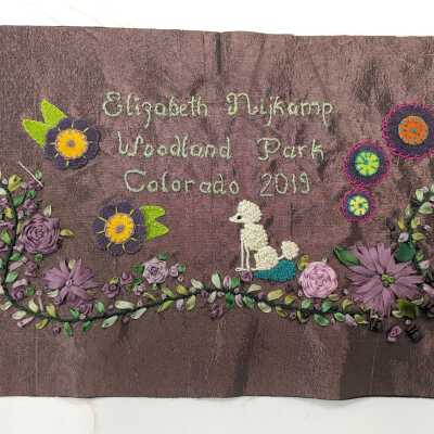 Elizabeth Nijkamp, Band Sampler Band, 2019