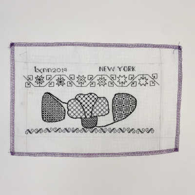 Lynn Schamberger, Band Sampler Band, 2018