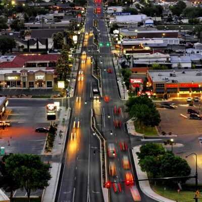 Corner of St. George Blvd., Looking East