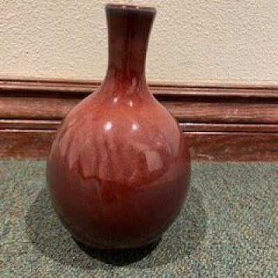 Red Vase