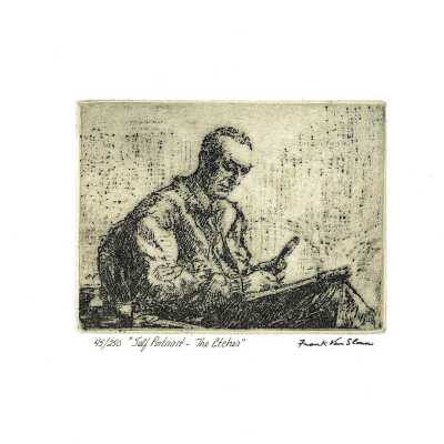 Self Portrait - The Etcher