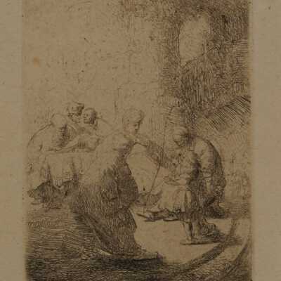 Christ Disputing with the Doctors - Small Plate