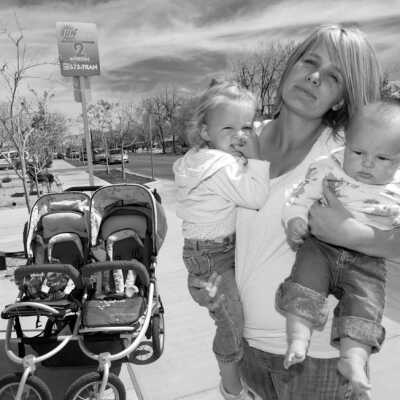 Young Mother of Two