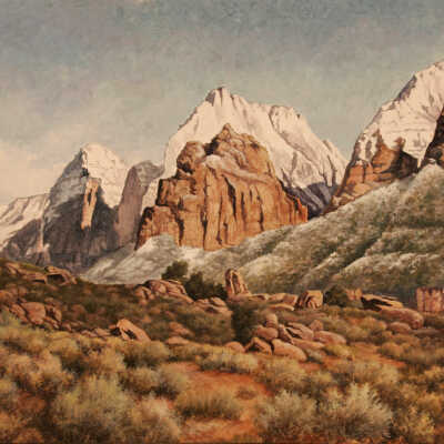 Winter at Zion