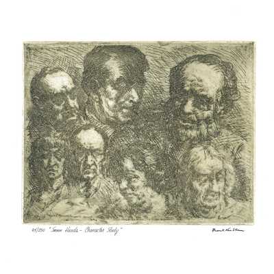 Seven Heads - Character Study