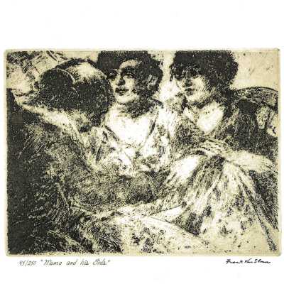 Mama and his Girls