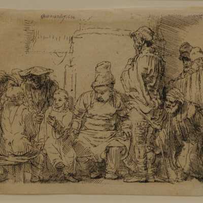 Christ Seated Disputing with the Doctors