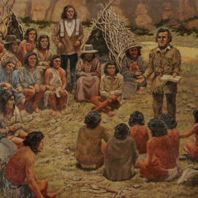 Jacob Hamblin Teaching the Shivwits