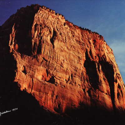 Sunset, The Great White Throne