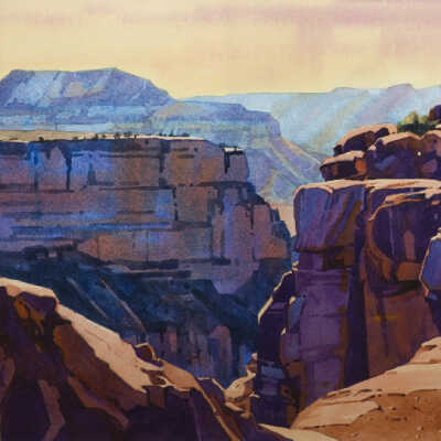 Near the Ledge at Toroweap