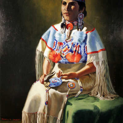 Miss American Indian of 1957 - Miss Sandra Glover