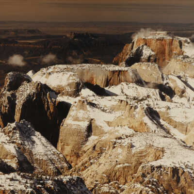 Spring Morning Over Zion