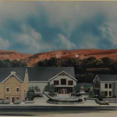 Preliminary, Pre-construction Rendering of the Pioneer Center for the Arts