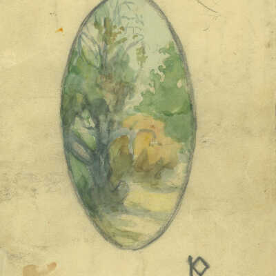 Oval Landscape