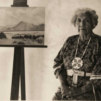 Gevene Savala, Artist, Fredonia, Arizona