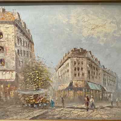 Paris Street Scene