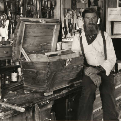 "Rawhide" George Renner, Cedar Chest Craftman, Cedar City, Utah