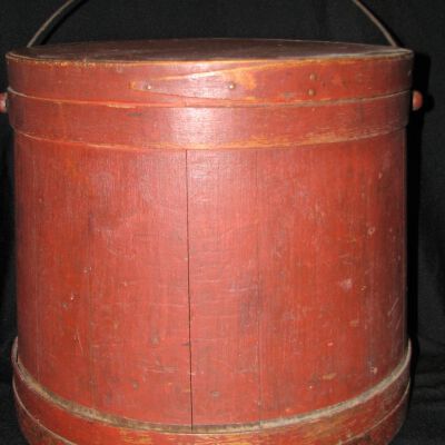 large firkin - red