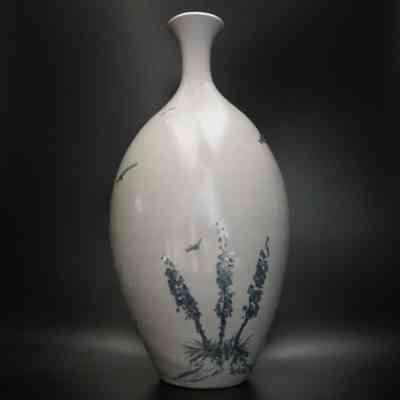 Blue Grey Vase