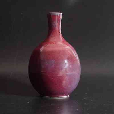 Red Vase