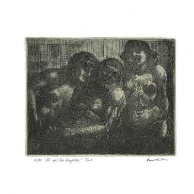 Lot and his Daughters No. 3