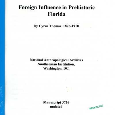 Foreign Influence in Prehistoric Florida