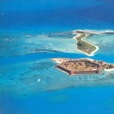 Aerial View of Fort Jefferson