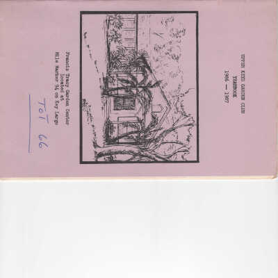 Yearbook 1986-1987 A