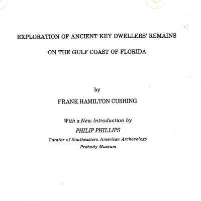 Exploration of Ancient Key Dwellers' Remains on the Gulf Coast of Florida