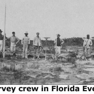 FEC Camp Railroad Cape Sable Survey Party