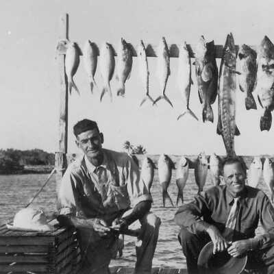 Capt. Rodney and fishing party.