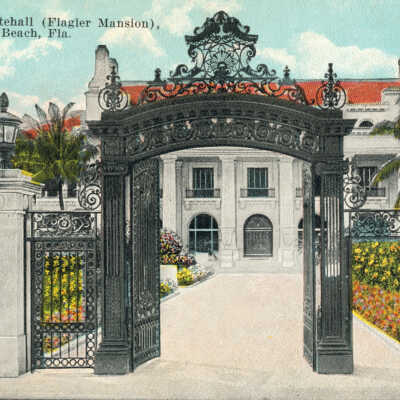 Entrance to Whitehall Flagler Mansion