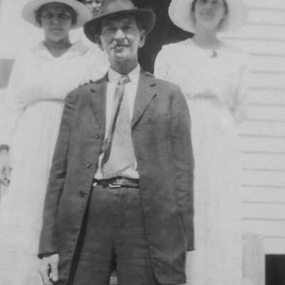 Roger, Sarah, and Myrtle Albury