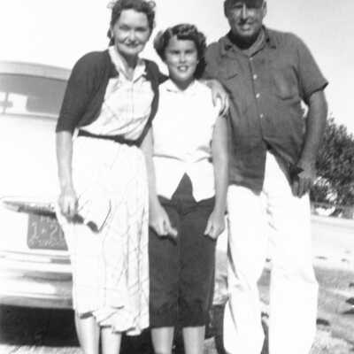 Craig with Daughter Julie - 1952