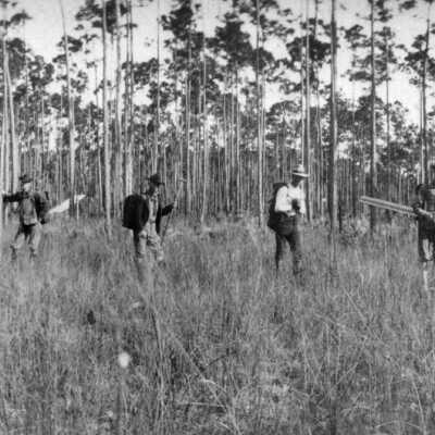 FEC Camp Railroad Cape Sable Survey Party