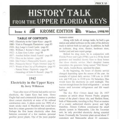 History Talk #6