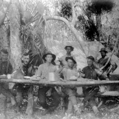 FEC Camp Railroad Cape Sable Survey Party