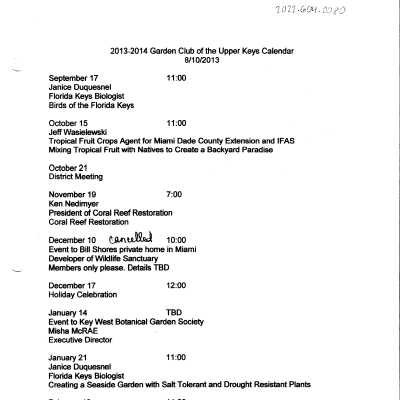 GCUK Calendar Feb 2013-Jan 2014