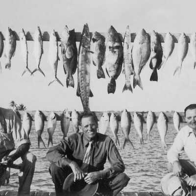 Captain Rodney with Fishing Party
