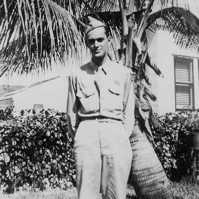 Edward Albury in Uniform