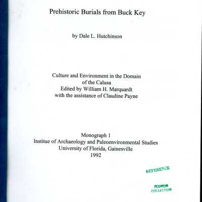 Prehistoric Burials from Buck Key