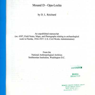 Mound D -- Opa-Locka